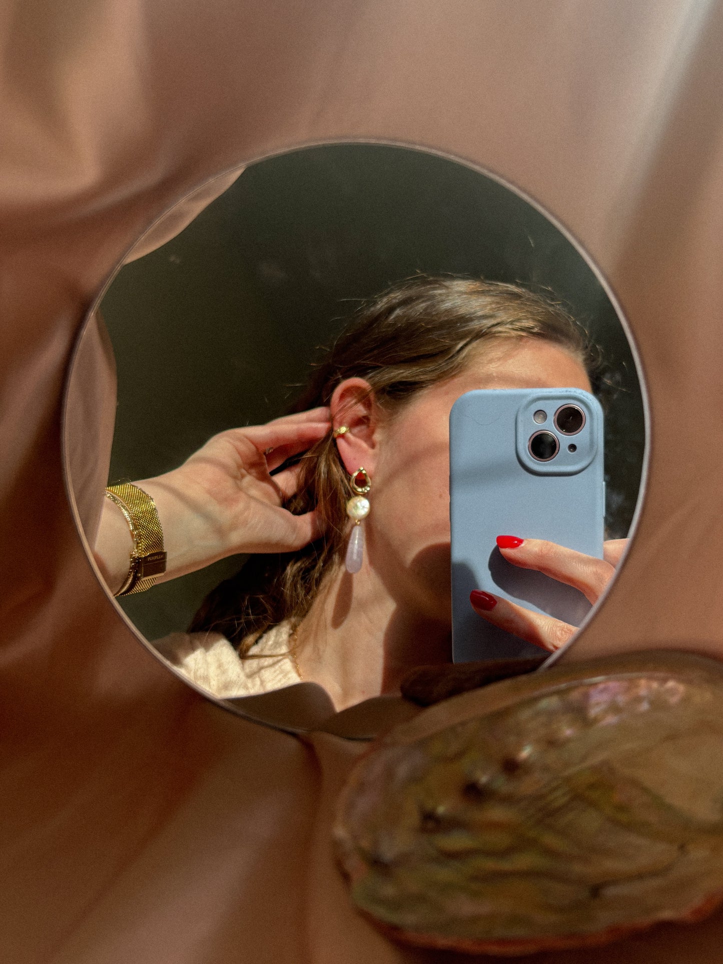 Lilac Earrings
