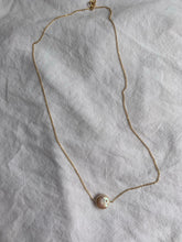 Load image into Gallery viewer, Matisse necklace with 14K Gold-filled Flat Cable Chain

